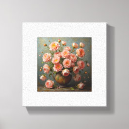 Blume Druck auf Leinwand