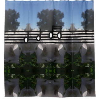 BLUME DUSCHE MIT SKY DUSCHVORHANG