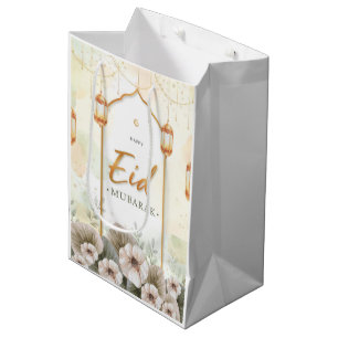 Blume Eid Mubarak Mittlere Geschenktüte