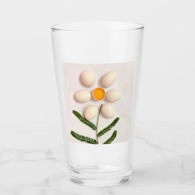 Blume Eierjolk Glas (Vorderseite)