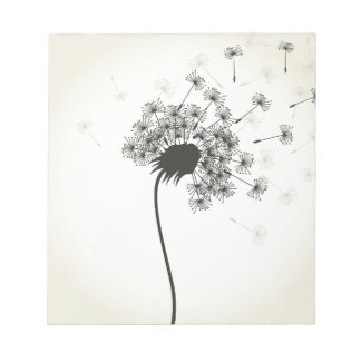 Blume eines Kronleuchters Notizblock