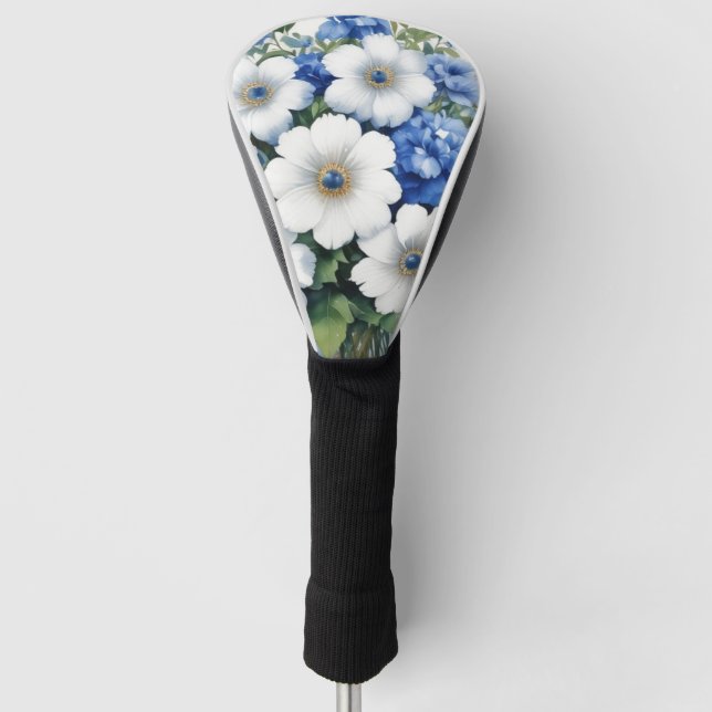 Blume Elegantes Wasser Golf Headcover (Vorderseite)