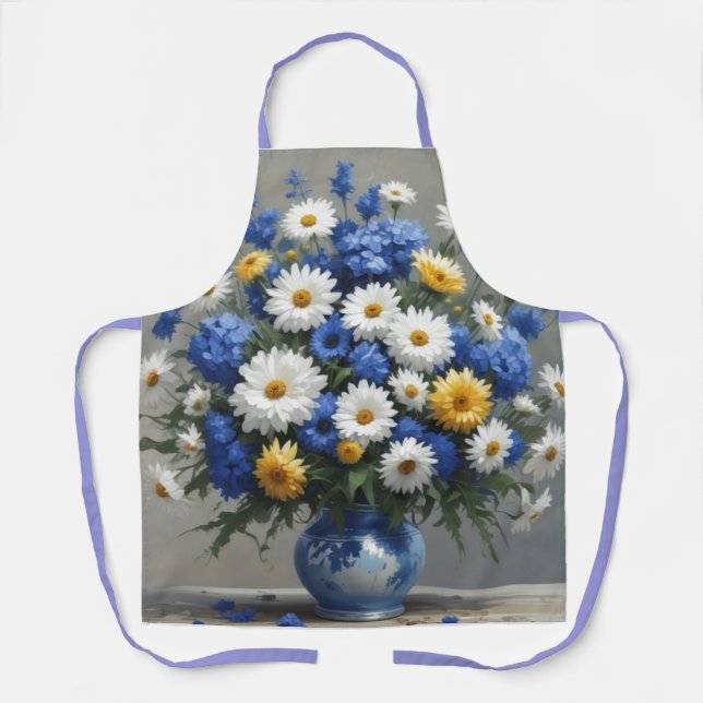 Blume Elegantes Wasser Schürze (Vorderseite)