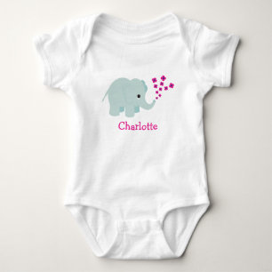 Blume Elephant Bodysuit Baby Strampler