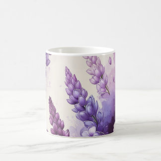 Blume entwerfen schöne Tasse