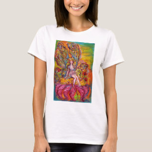 BLUME FAIRE AUF DER PINK IRIS Fantasy T-Shirt