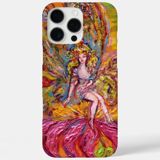 BLUME FAIRE AUF DER PINK IRIS Fantasy title_seo2 (Rückseite)