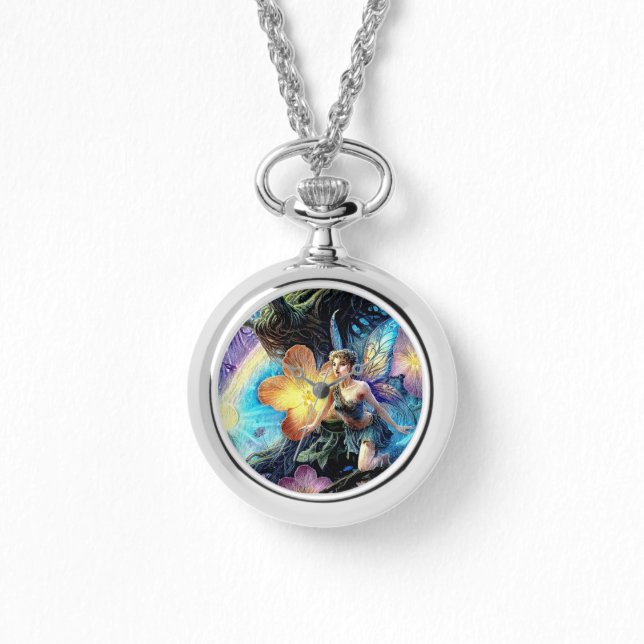 Blume Fairy Armbanduhr (Vorderseite)
