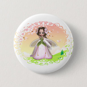 Blume Fairy Design 2 Button