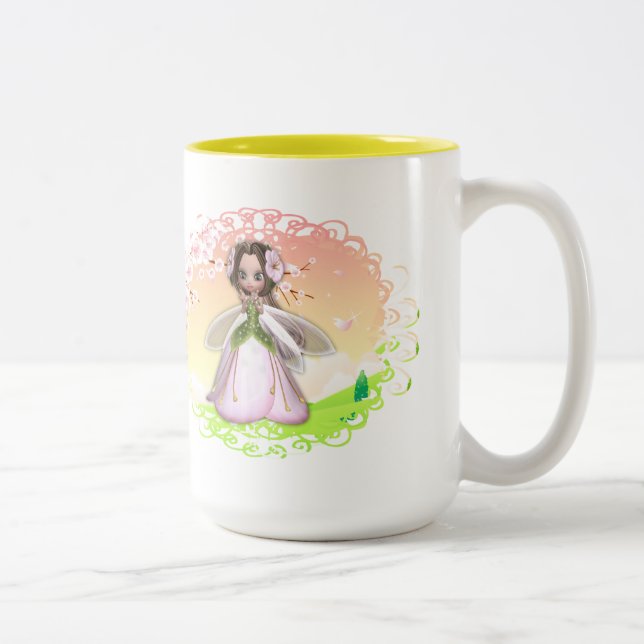 Blume Fairy Design 2 Tasse (Rechts)
