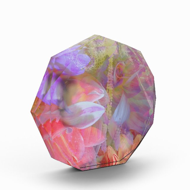 Blume Fairy Double Exposure Fantasy Art Fotoblock (Links)