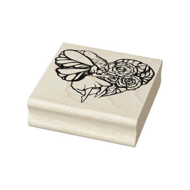 Blume Fairy Garden Blume Gummistempel (Stempel)