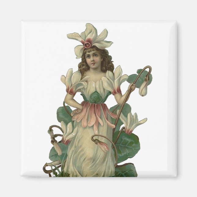 Blume Fairy Magnet (Vorne)