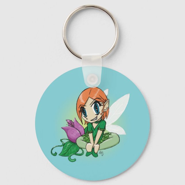 Blume Fairy Schlüsselanhänger (Vorderseite)