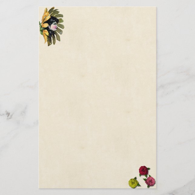 Blume Fairy Stationery Briefpapier (Vorderseite)