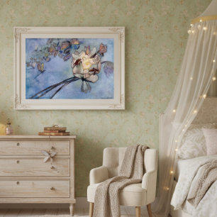 Blume Fairy und Schmetterlinge von Warwick Goble Poster