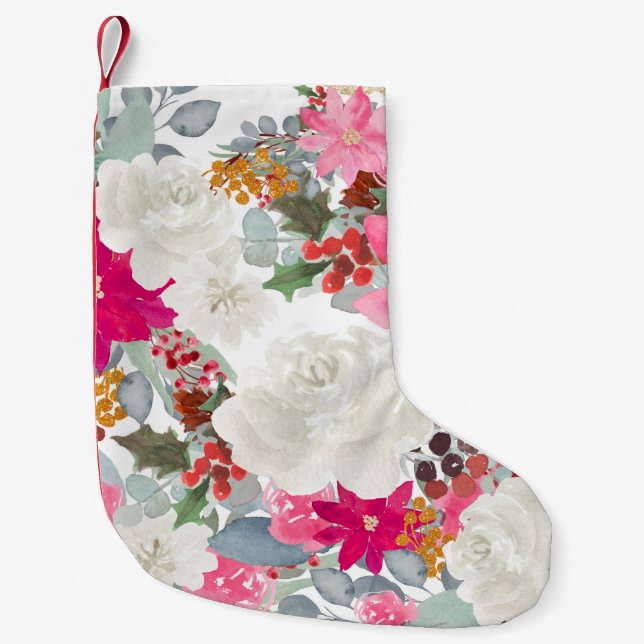 Blume Fantasy Art Kleiner Weihnachtsstrumpf (Vorderseite)