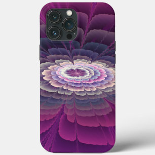 Blume Farbenfrohe Abstrakte Fraktal Rosa Case-Mate iPhone Hülle