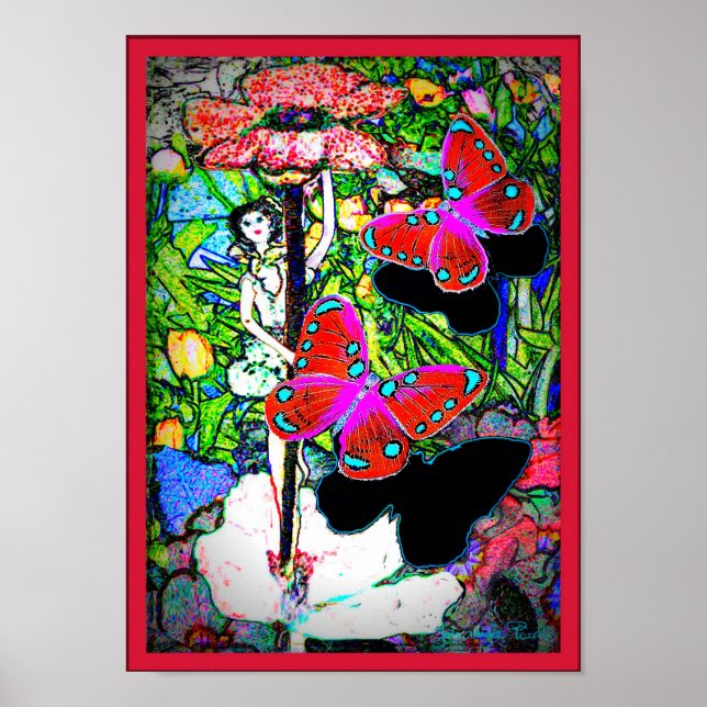 Blume Fayry Poster (Vorne)