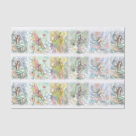 Blume Fee Art Whimsisches Wasser Seidenpapier