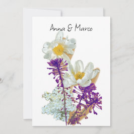 Blume Feiertagskarte