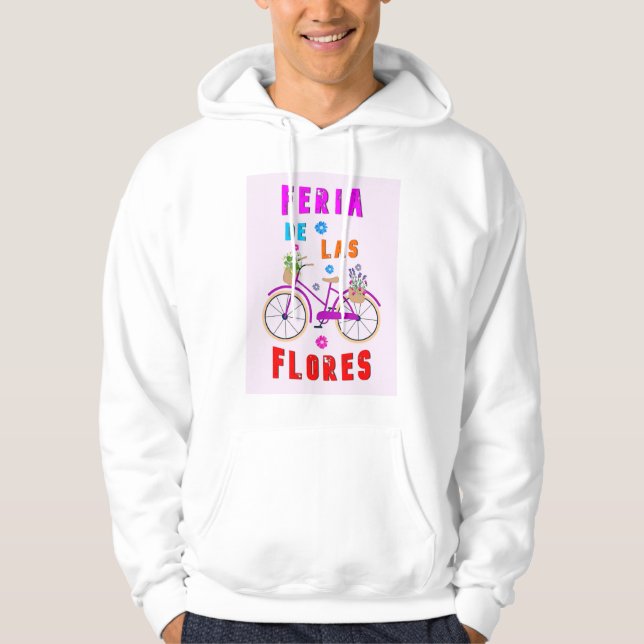 Blume Festival Juli Medellin Feria De Las Flores Hoodie (Vorderseite)