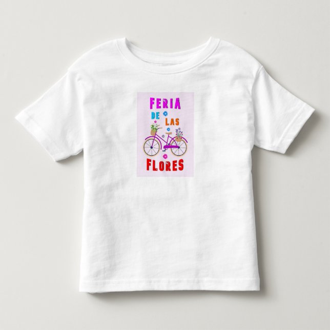 Blume Festival Juli Medellin Feria De Las Flores Kleinkind T-shirt (Vorderseite)