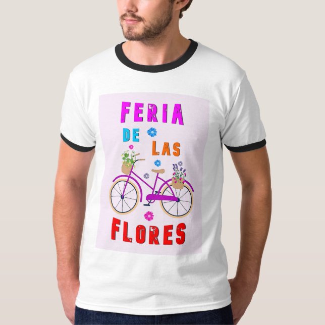 Blume Festival Juli Medellin Feria De Las Flores T-Shirt (Vorderseite)