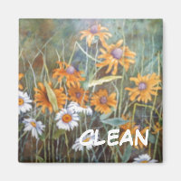 "Blume Field #1" - Magnet für den Status eines sau
