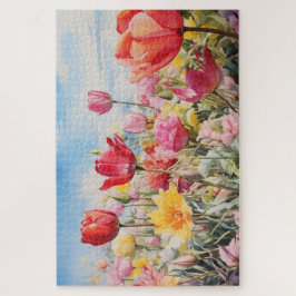 Blume Field Jigsaw Puzzle, 1014 Stk. 30"x20"