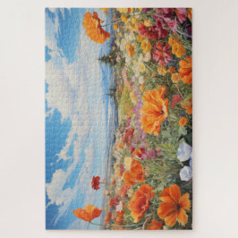 Blume Field Jigsaw Puzzle, 1014 Stk. 30"x20"