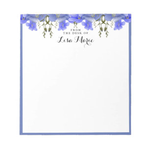 Blume FL18 Personalisiert Notepad Notizblock