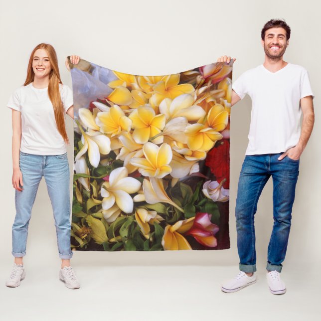 Blume Fleece Blanket (Beispiel)