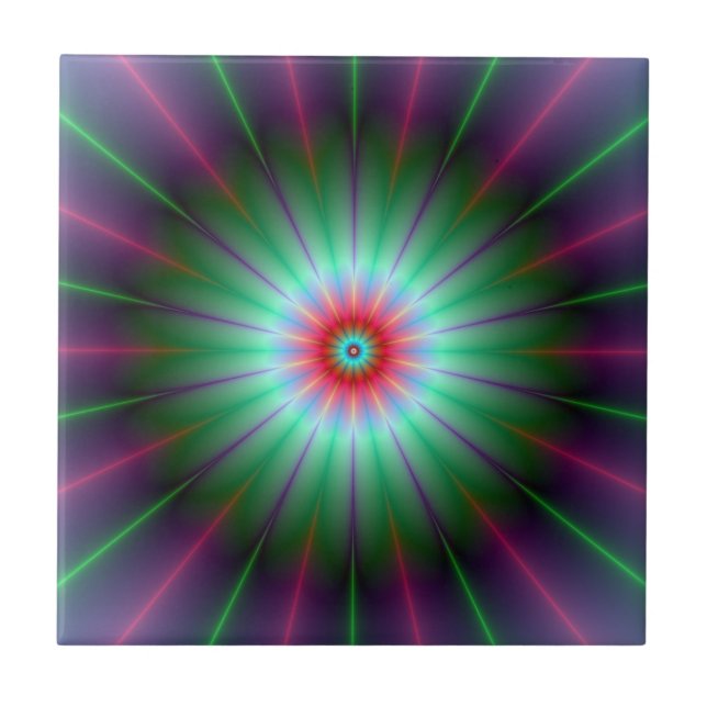 Blume Fliese (Vorderseite)