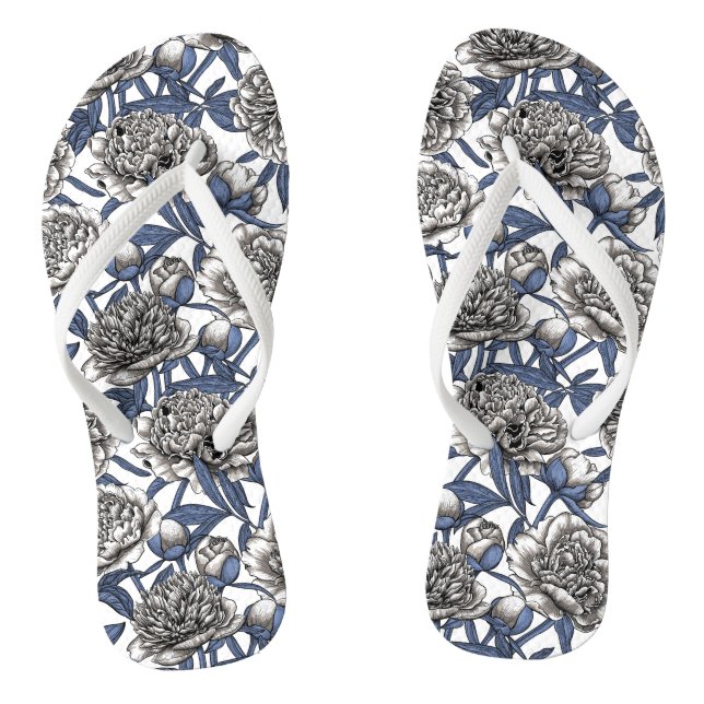 Blume Flip Flops (Fußbett)