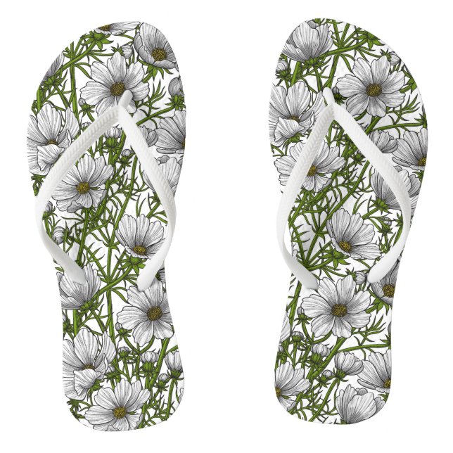 Blume Flip Flops (Fußbett)