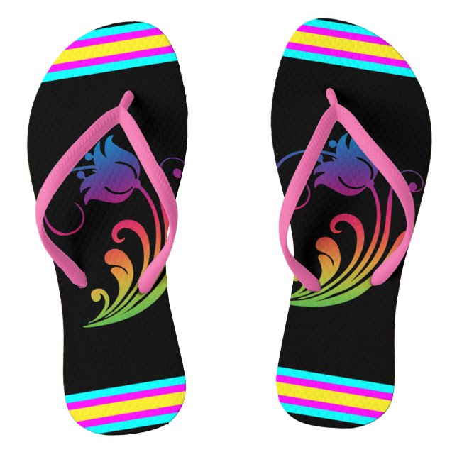 Blume-Flip-Flops Flip Flops (Fußbett)