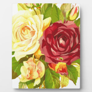 Blume Flora Rose Fotoplatte