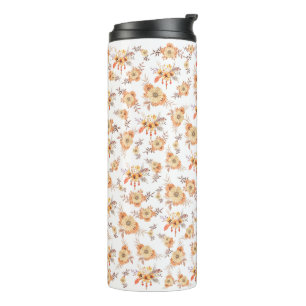 Blume Floral Boho Thermosbecher