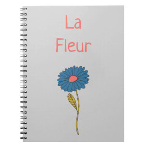 Blume "Floral La Fleur" Notizblock