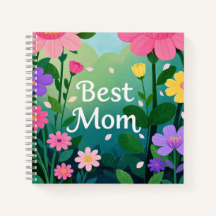 Blume Florenz Besichtigung der Mama Notizbuch