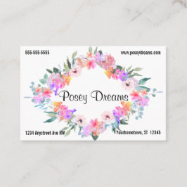 Blume Florist Business Visitenkarte