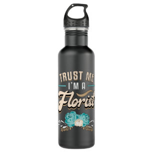Blume Florist Gardener Pflanze Blume Geschenk Idee Edelstahlflasche