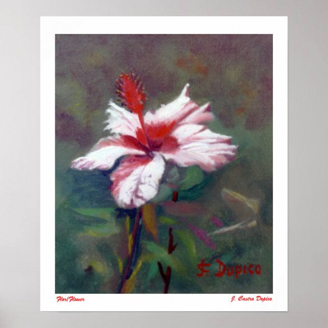 Blume/Flower Poster (Vorne)