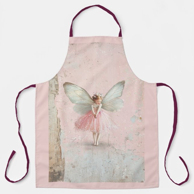 Blume Flutter und Twirl Märchen Schürze (Vorderseite)