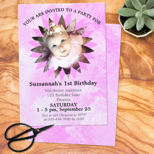 Blume Form Foto Rosa Farbe Vorlage