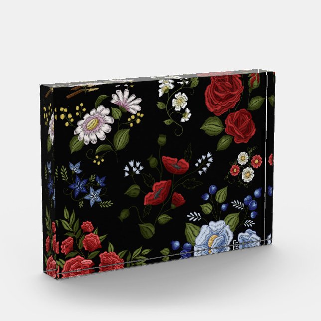 Blume Fotoblock (Links)