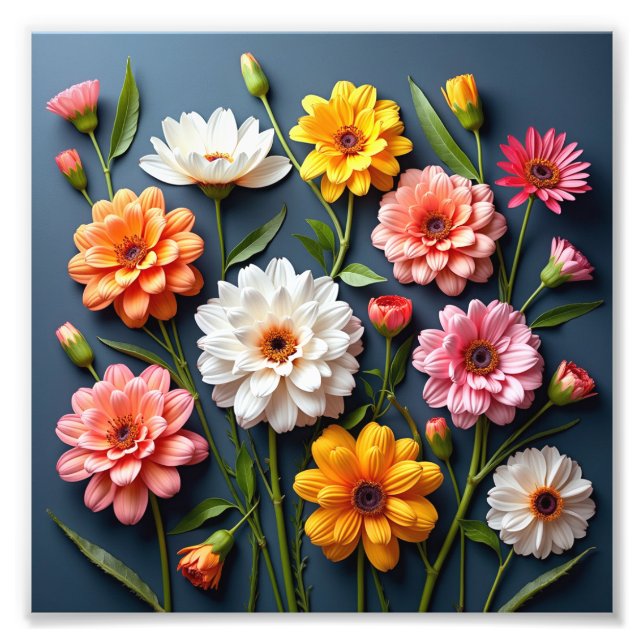 Blume Fotodruck (Vorne)