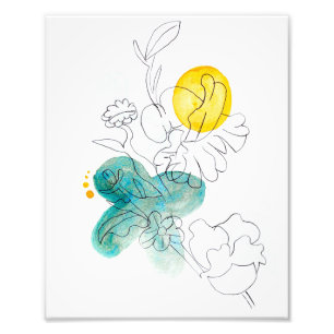 Blume Fotodruck