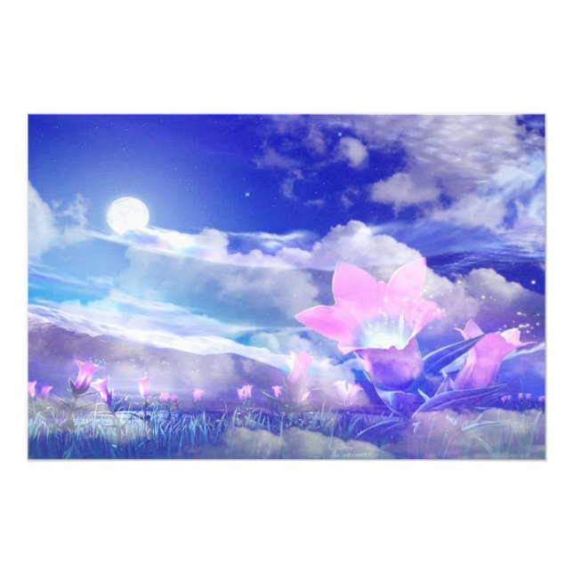 Blume Fotodruck (Vorne)